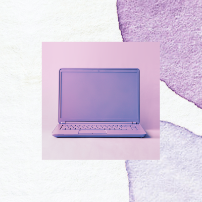 Purple Laptop