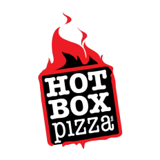 2137043406 Hot Box Pizza logo