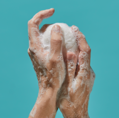 soap & hands